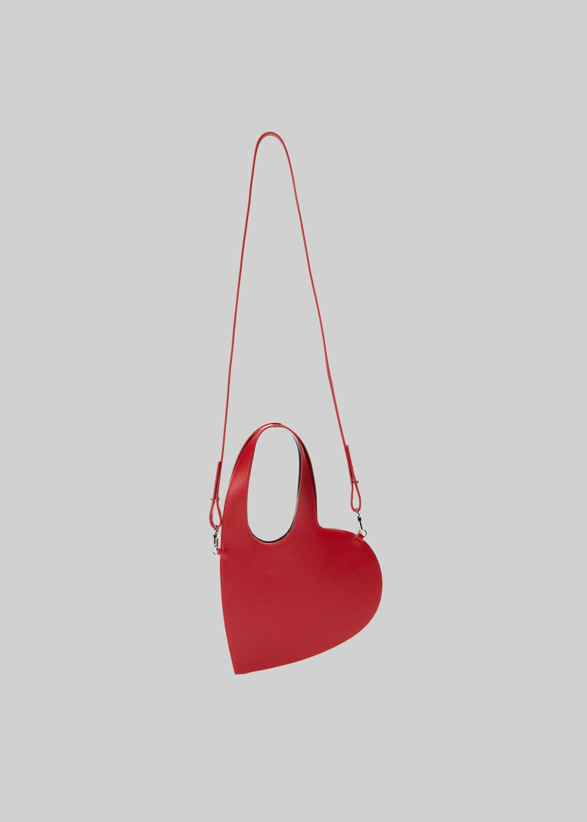 Coperni Crossbody Baby Heart Tote Bag - Red