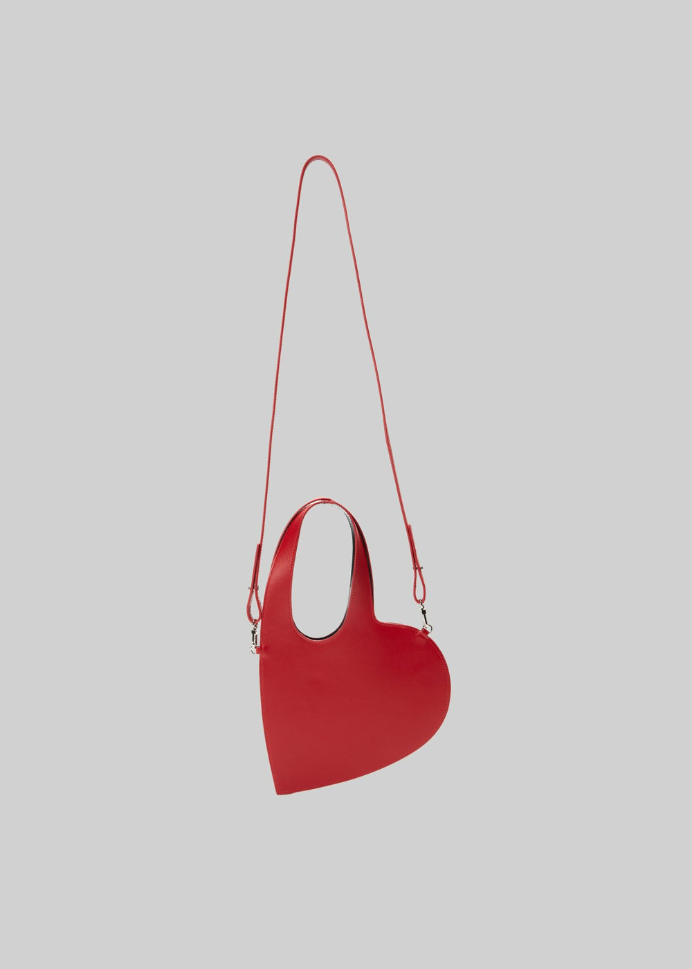 Coperni Crossbody Baby Heart Tote Bag - Red