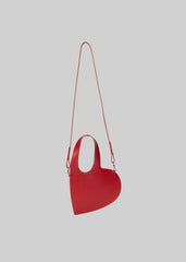 Coperni Crossbody Baby Heart Tote Bag - Red