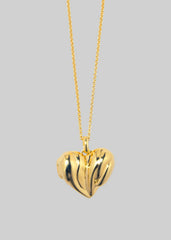 Completedworks Heart Locket Pendant Necklace - Gold