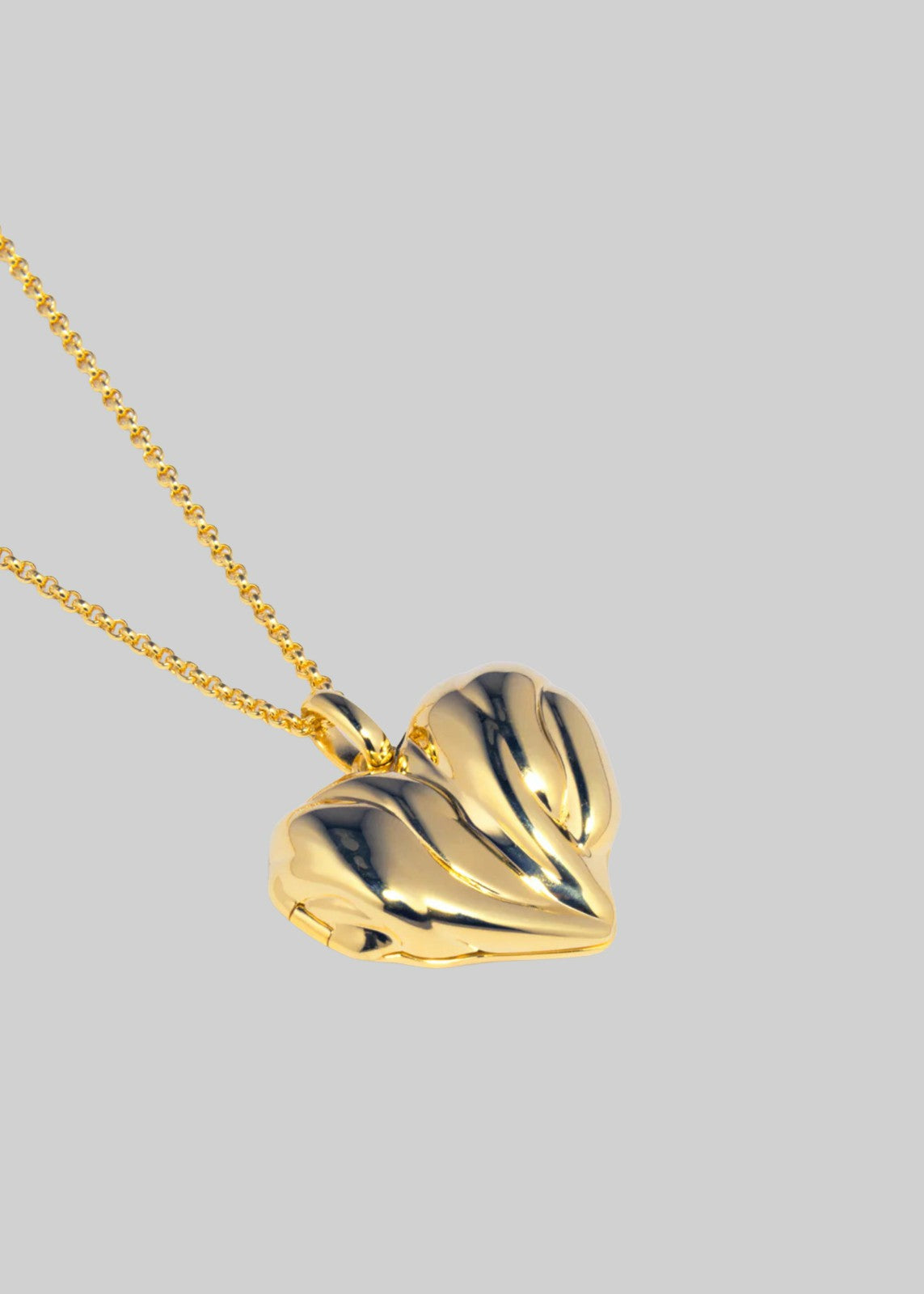 Completedworks Heart Locket Pendant Necklace - Gold