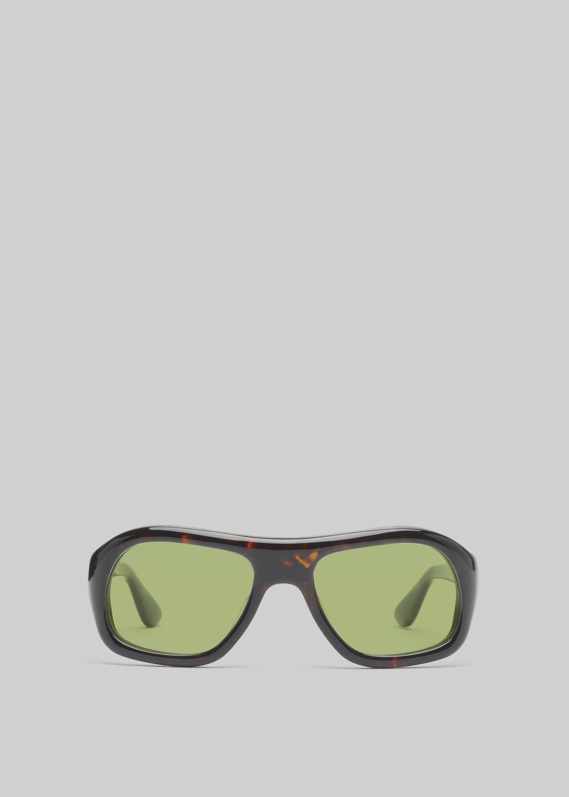 Port Tanger Gray Sunglasses - Myrrh Acetate/Olive Lens
