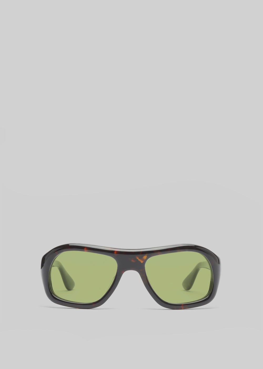 Port Tanger Gray Sunglasses - Myrrh Acetate/Olive Lens