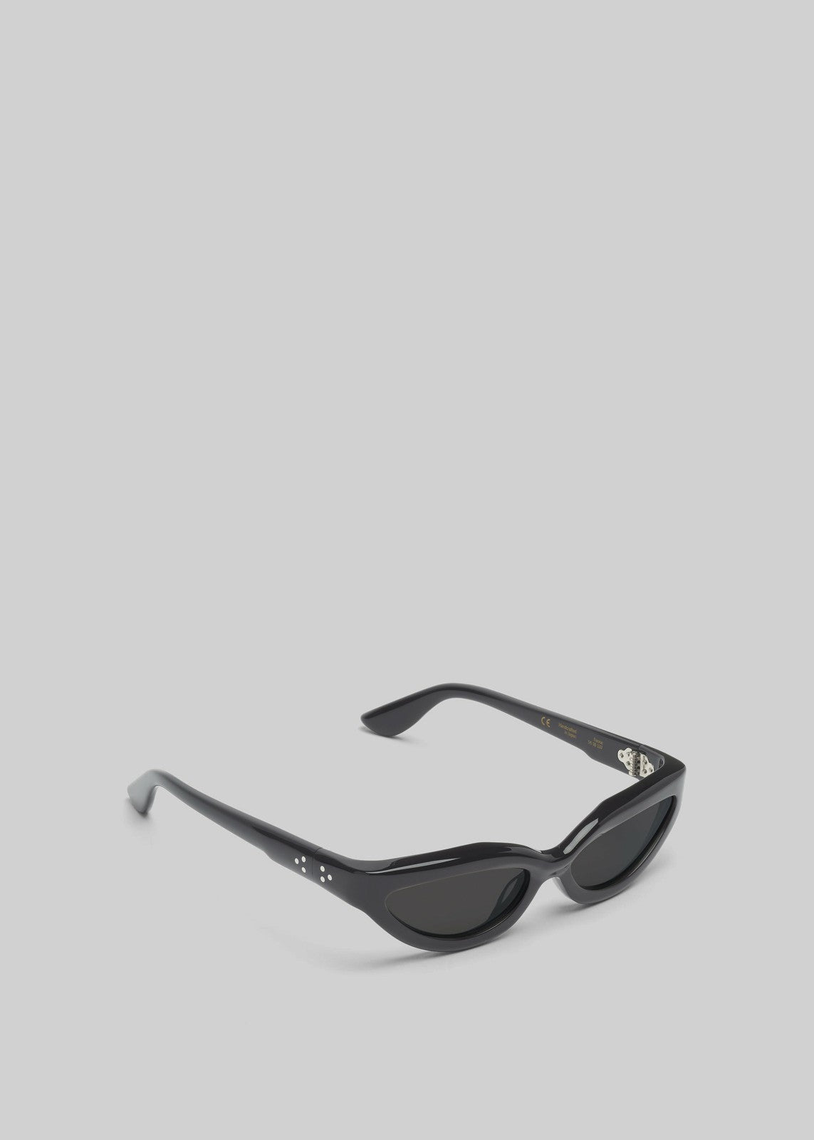 Port Tanger Fanna Sunglasses - Black Acetate/Black Lens