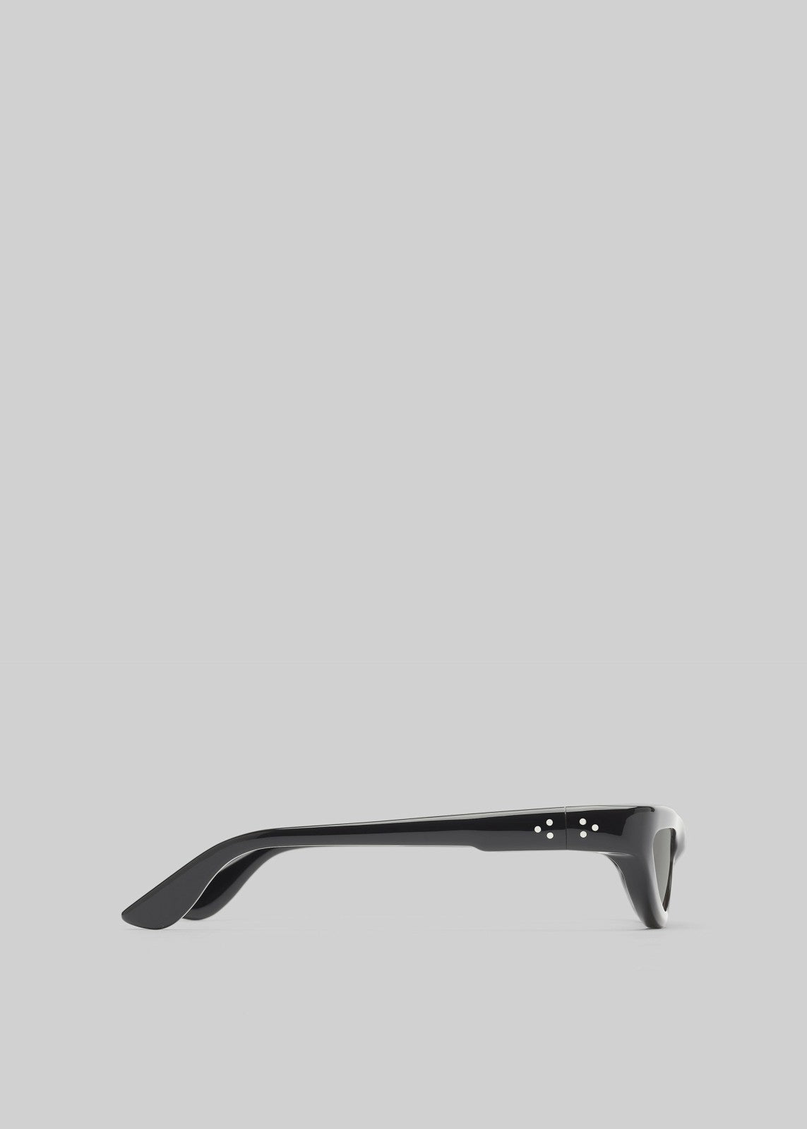 Port Tanger Fanna Sunglasses - Black Acetate/Black Lens