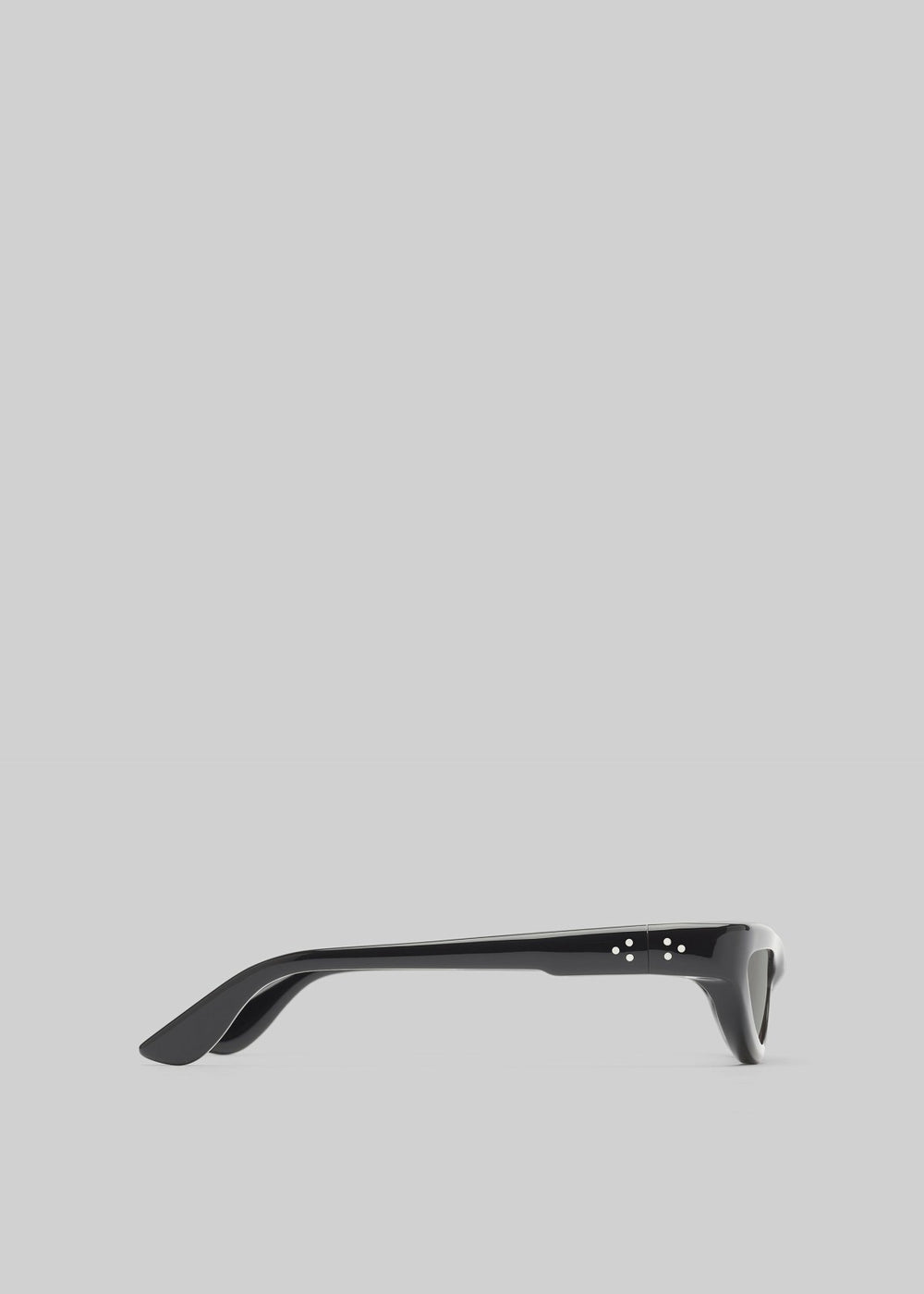 Port Tanger Fanna Sunglasses - Black Acetate/Black Lens
