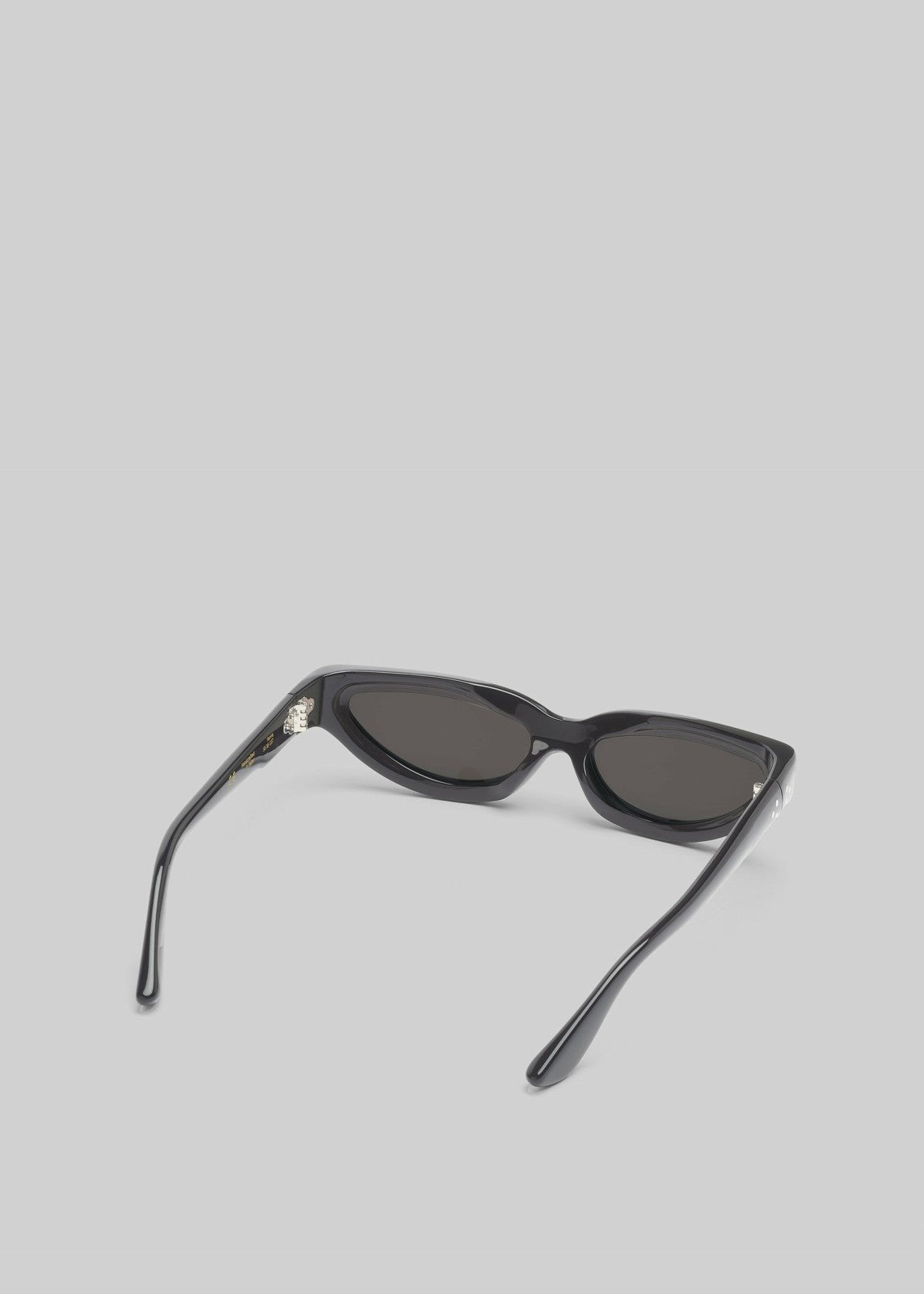 Port Tanger Fanna Sunglasses - Black Acetate/Black Lens