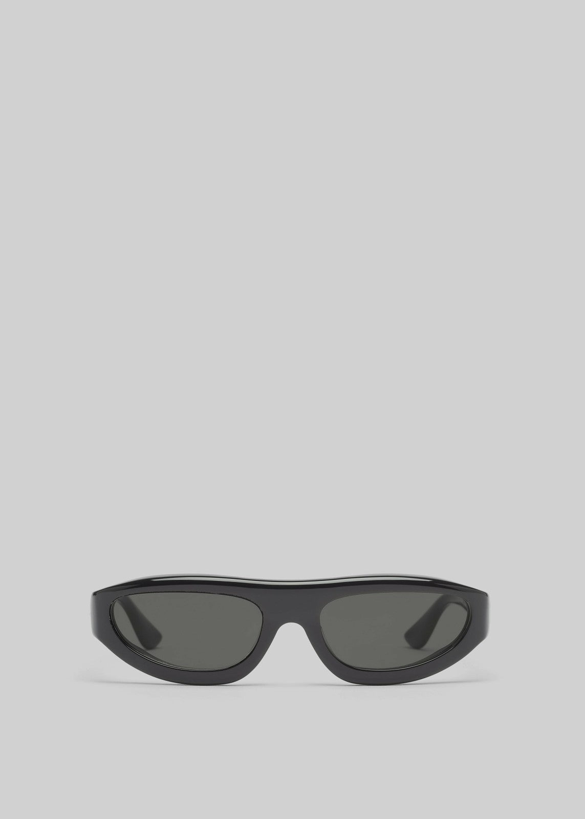 Port Tanger Uns Sunglasses - Black Acetate/Black Lens