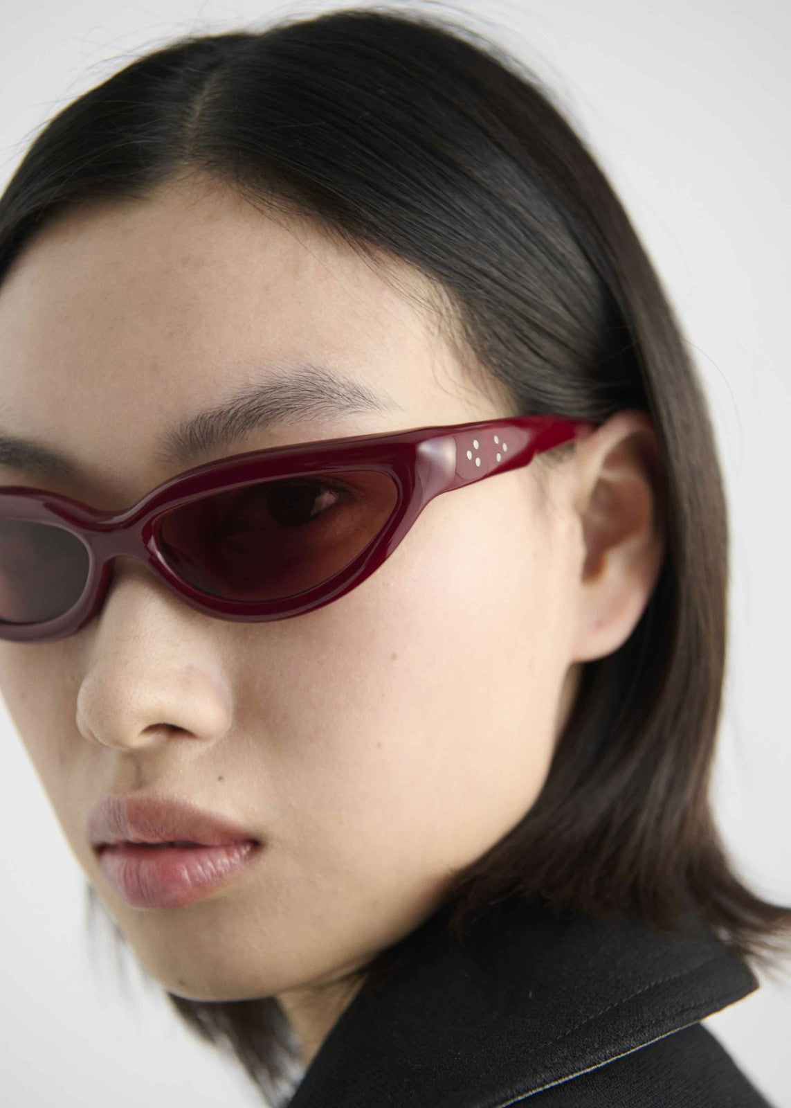 Port Tanger Fanna Sunglasses - Carmesi Acetate/Tobacco Lens