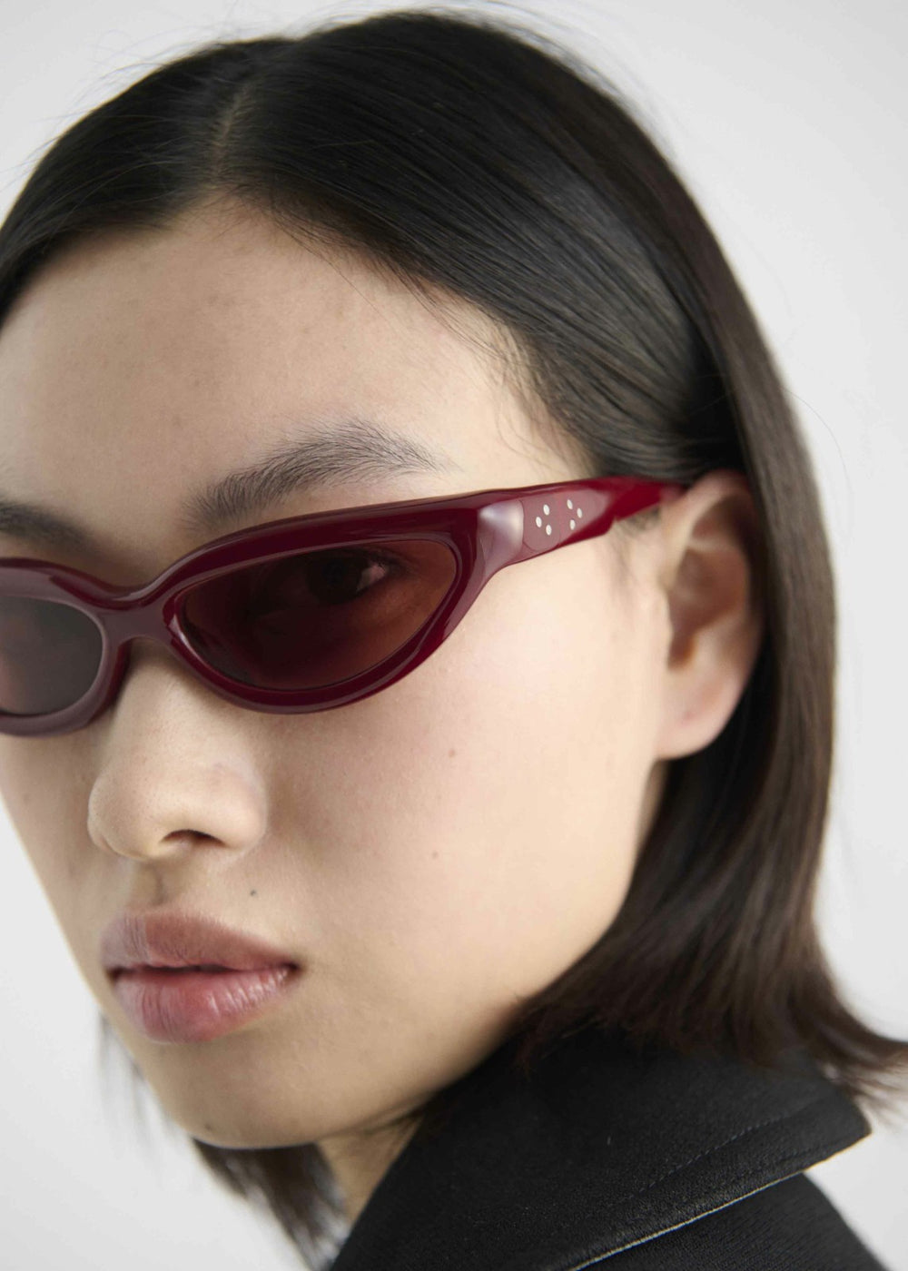 Port Tanger Fanna Sunglasses - Carmesi Acetate/Tobacco Lens