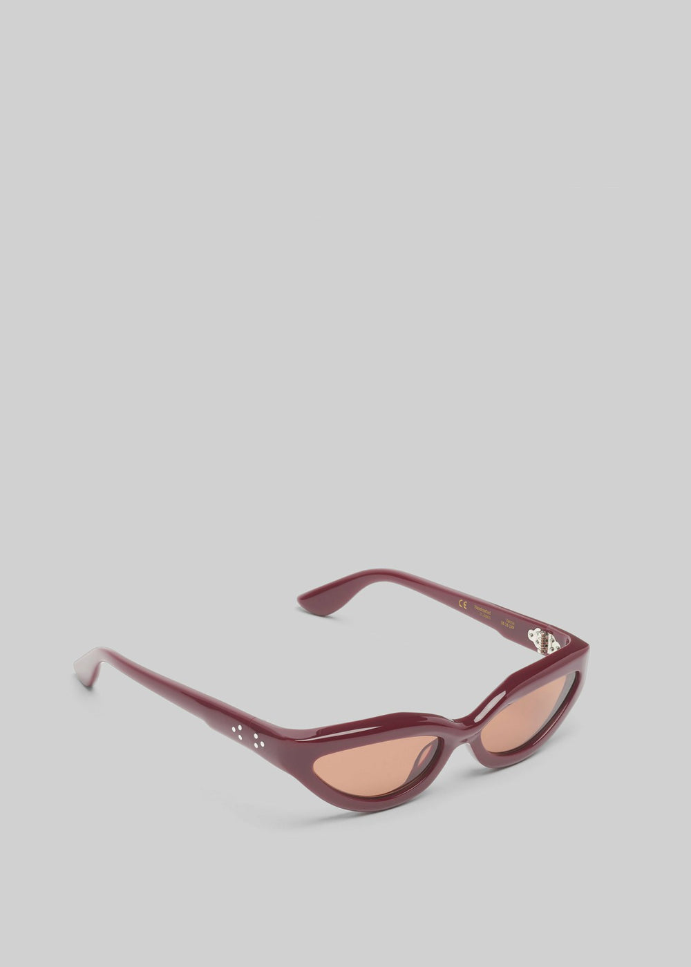Port Tanger Fanna Sunglasses - Carmesi Acetate/Tobacco Lens