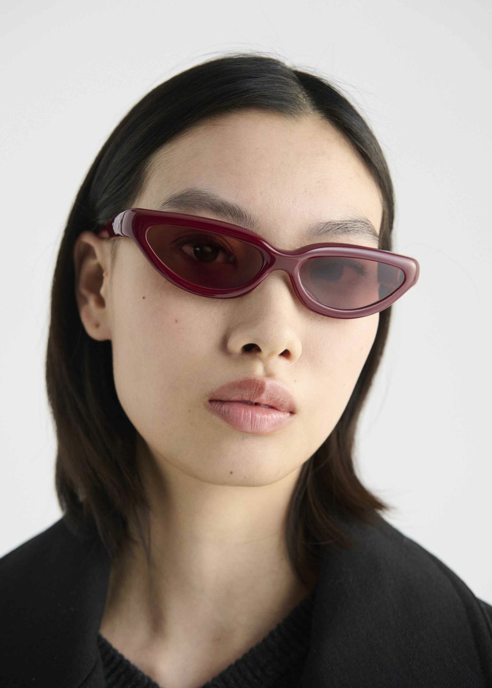 Port Tanger Fanna Sunglasses - Carmesi Acetate/Tobacco Lens