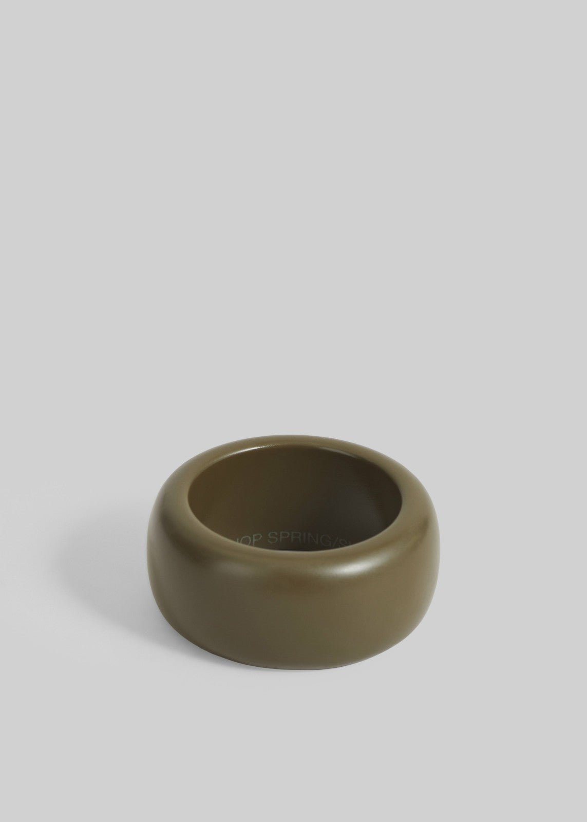 TFS Matte Bangle - Moss Green