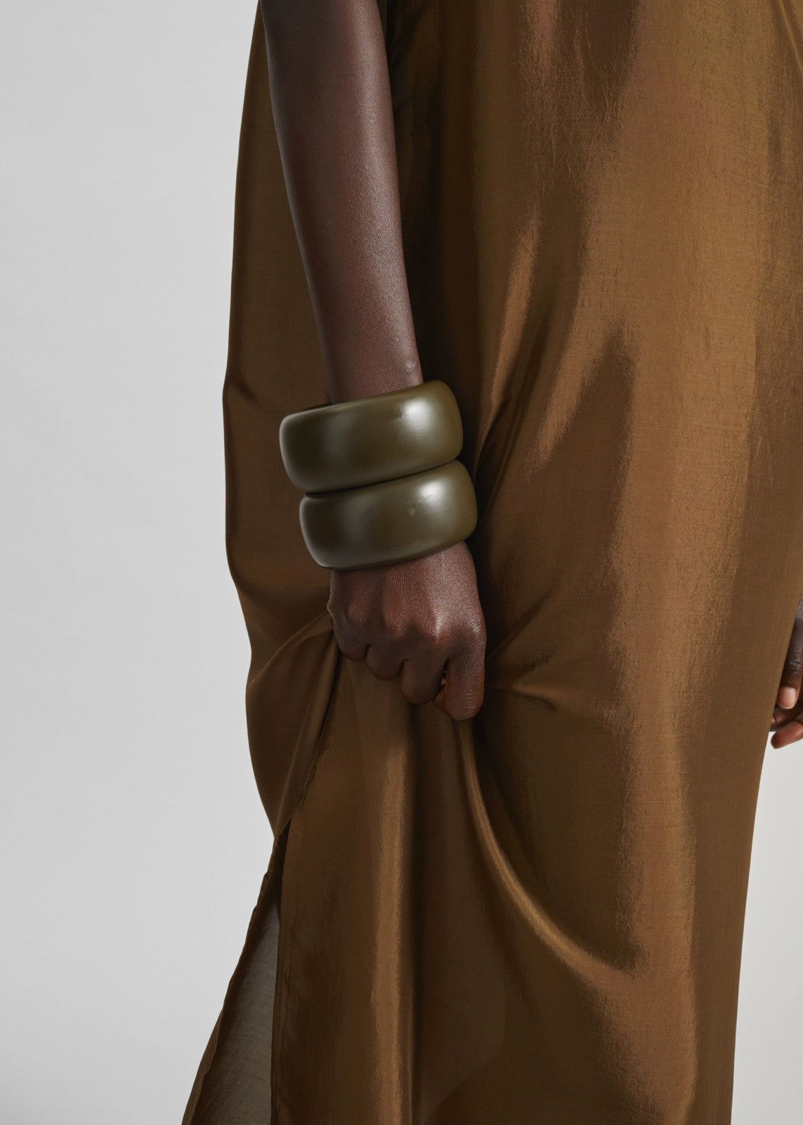 TFS Matte Bangle - Moss Green