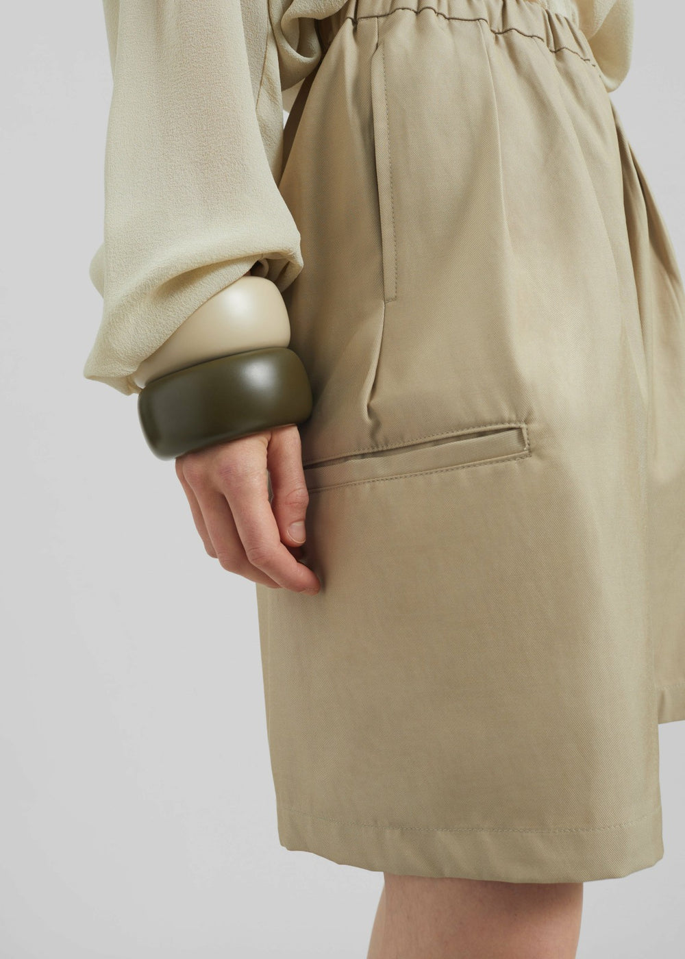 TFS Matte Bangle - Moss Green