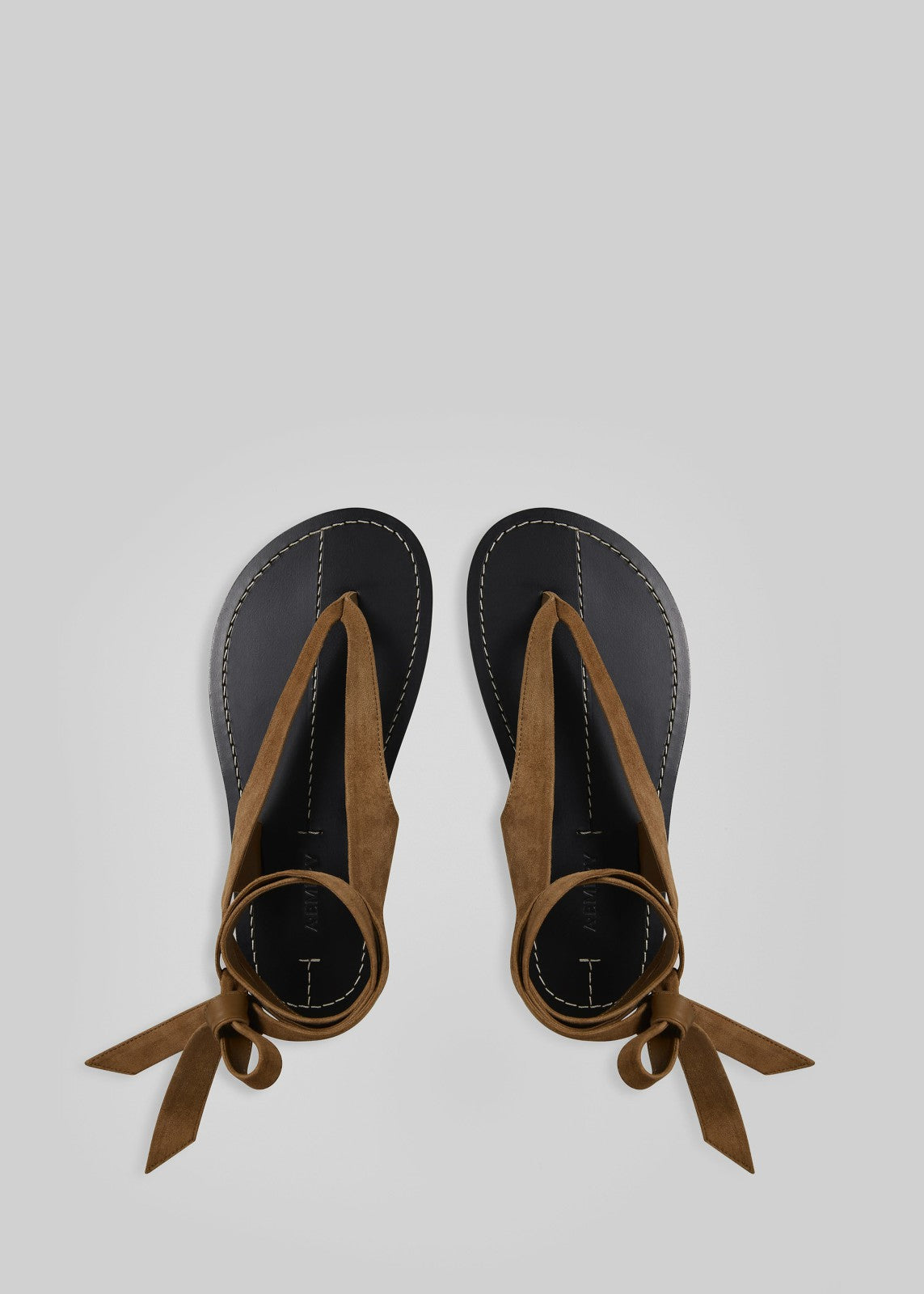 A.Emery The Elmer Sandals - Cognac Suede