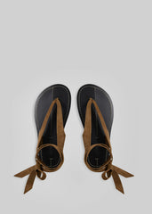 A.Emery The Elmer Sandals - Cognac Suede