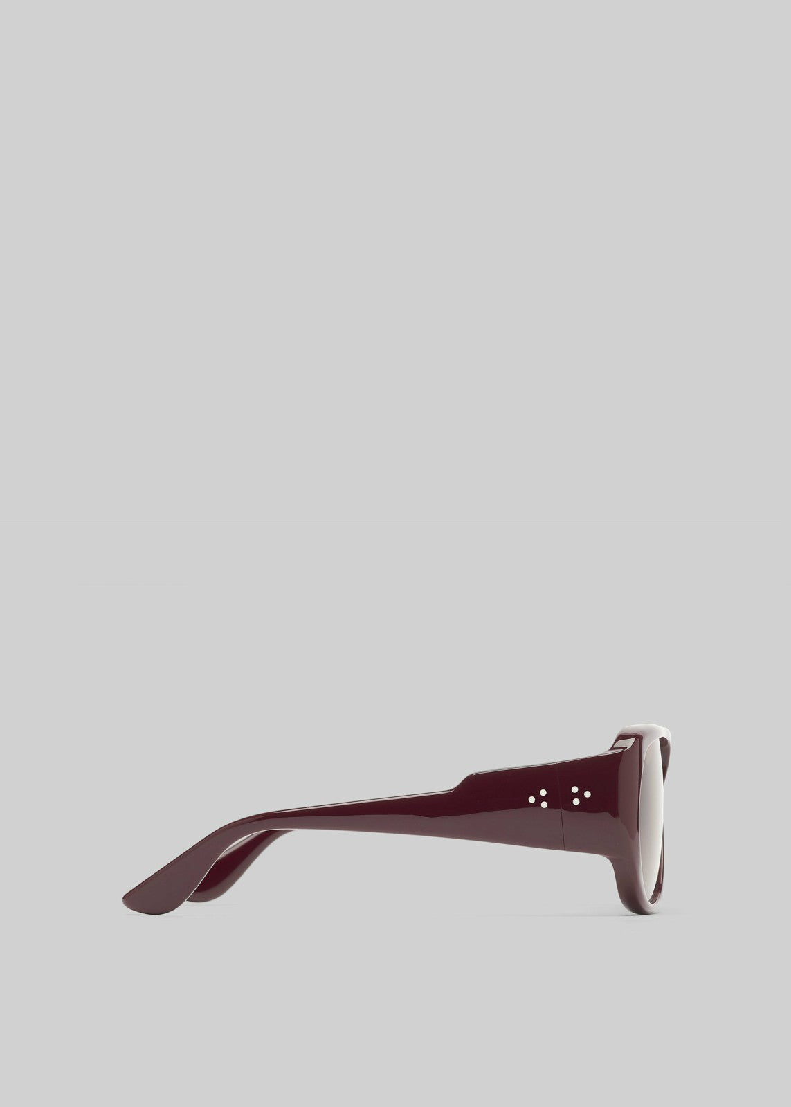 Port Tanger Gambia Sunglasses - Crimson Acetate/Tobacco Lens