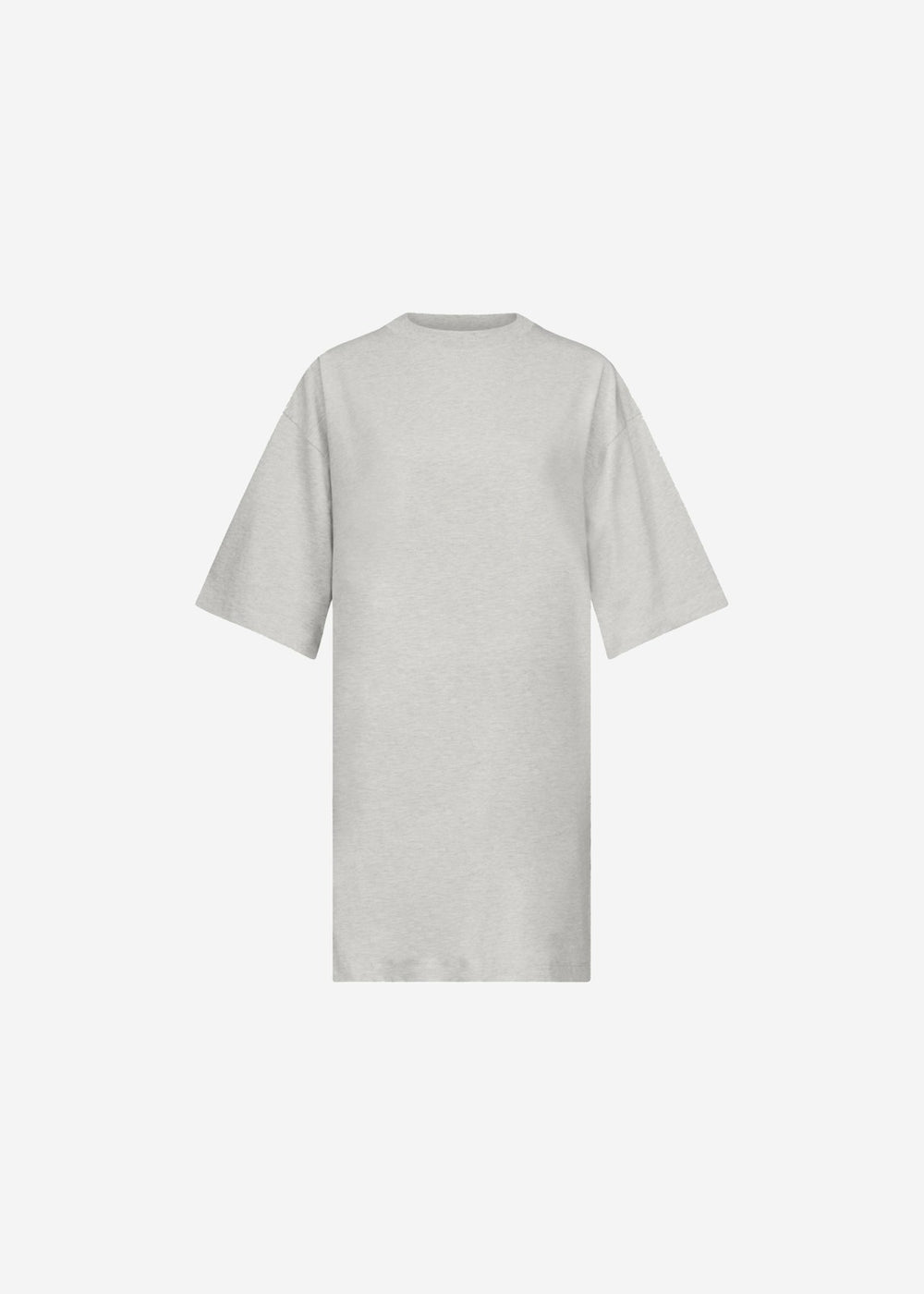 Loulou De Saison Ayaz Oversized T-Shirt Dress - Grey Melange