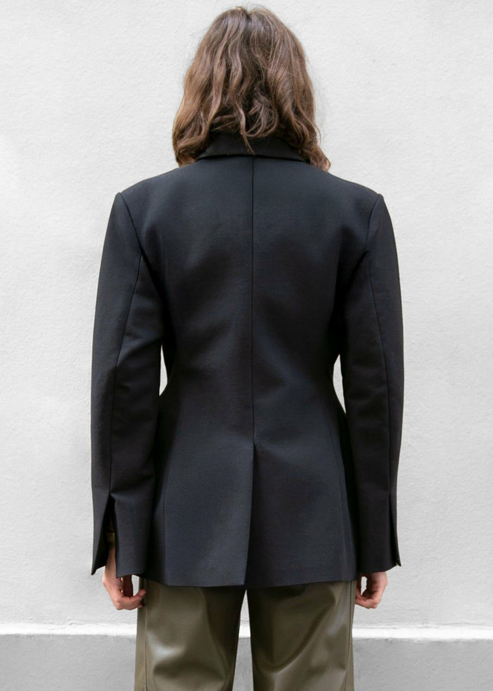 Colette Hourglass Blazer - Black