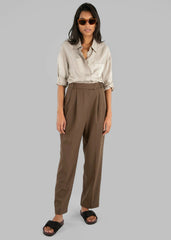 Bea Suit Pants - Chocolate