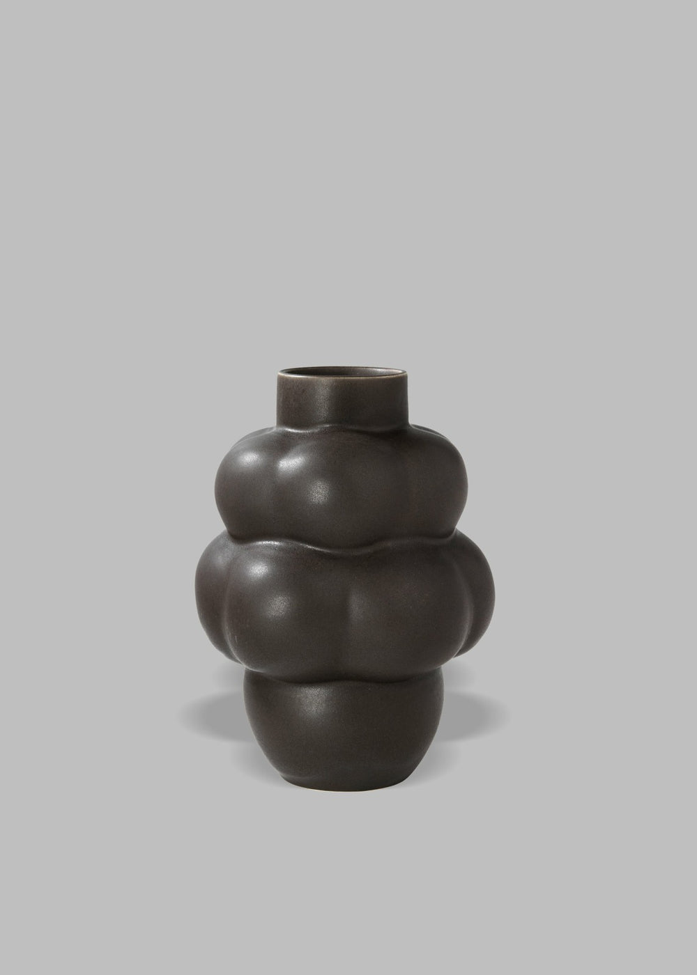 Louise Roe Ceramic Balloon Vase 04 - Mud Brown