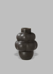 Louise Roe Ceramic Balloon Vase 04 - Mud Brown