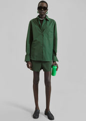 Lui Organic Cotton Shirt - Hunter Green