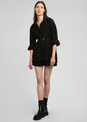 Lui Organic Cotton Shirt - Black
