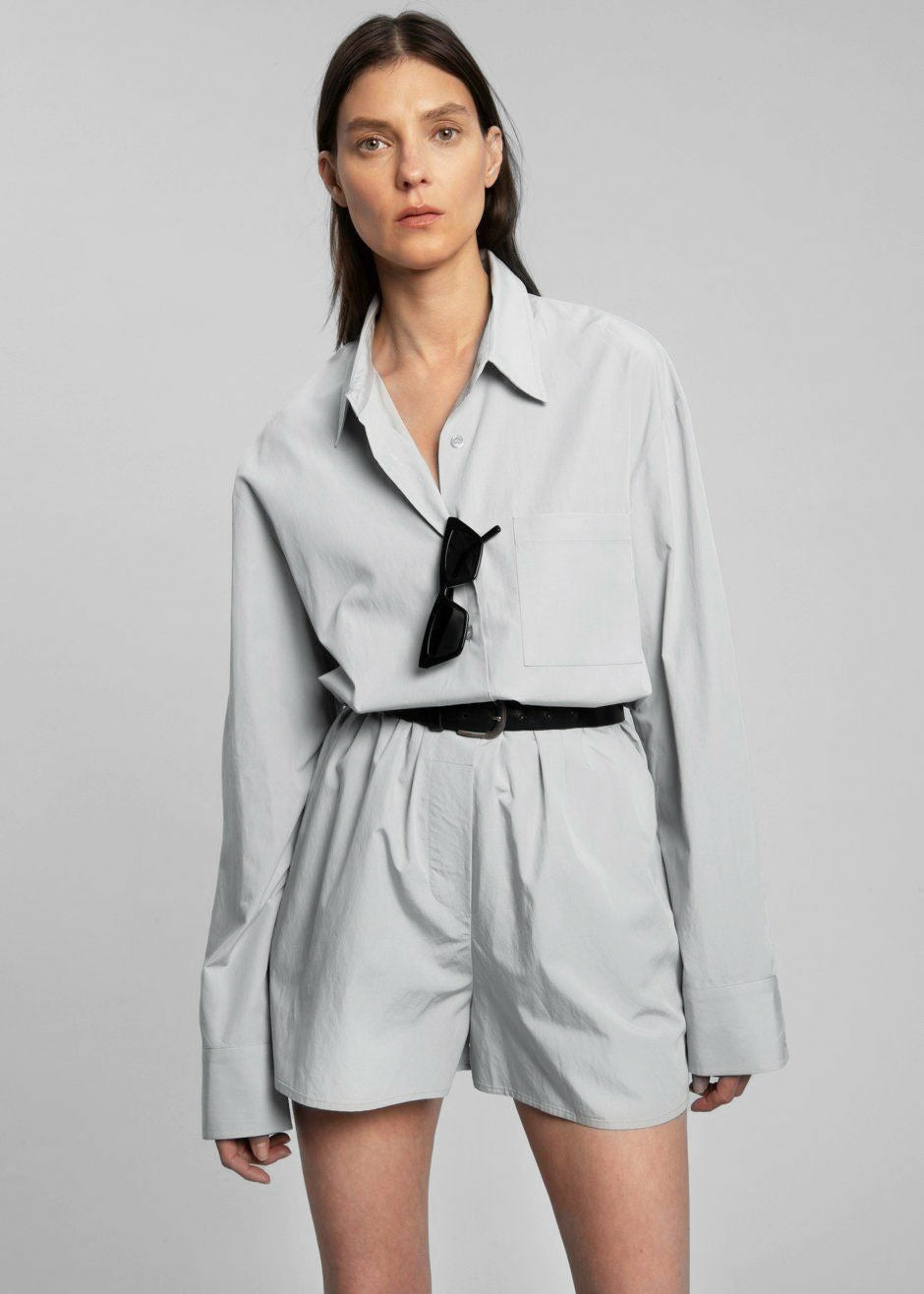 Lui Organic Cotton Shirt - Ice