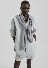 Lui Organic Cotton Shirt - Ice