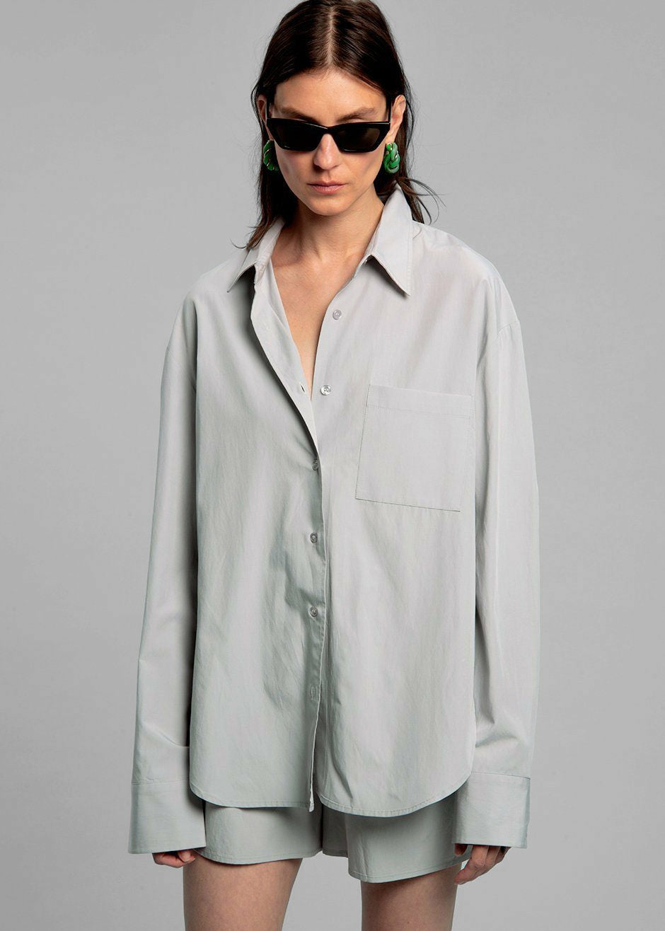 Lui Organic Cotton Shirt - Ice
