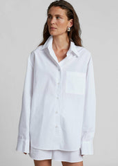 Lui Organic Cotton Shirt - White