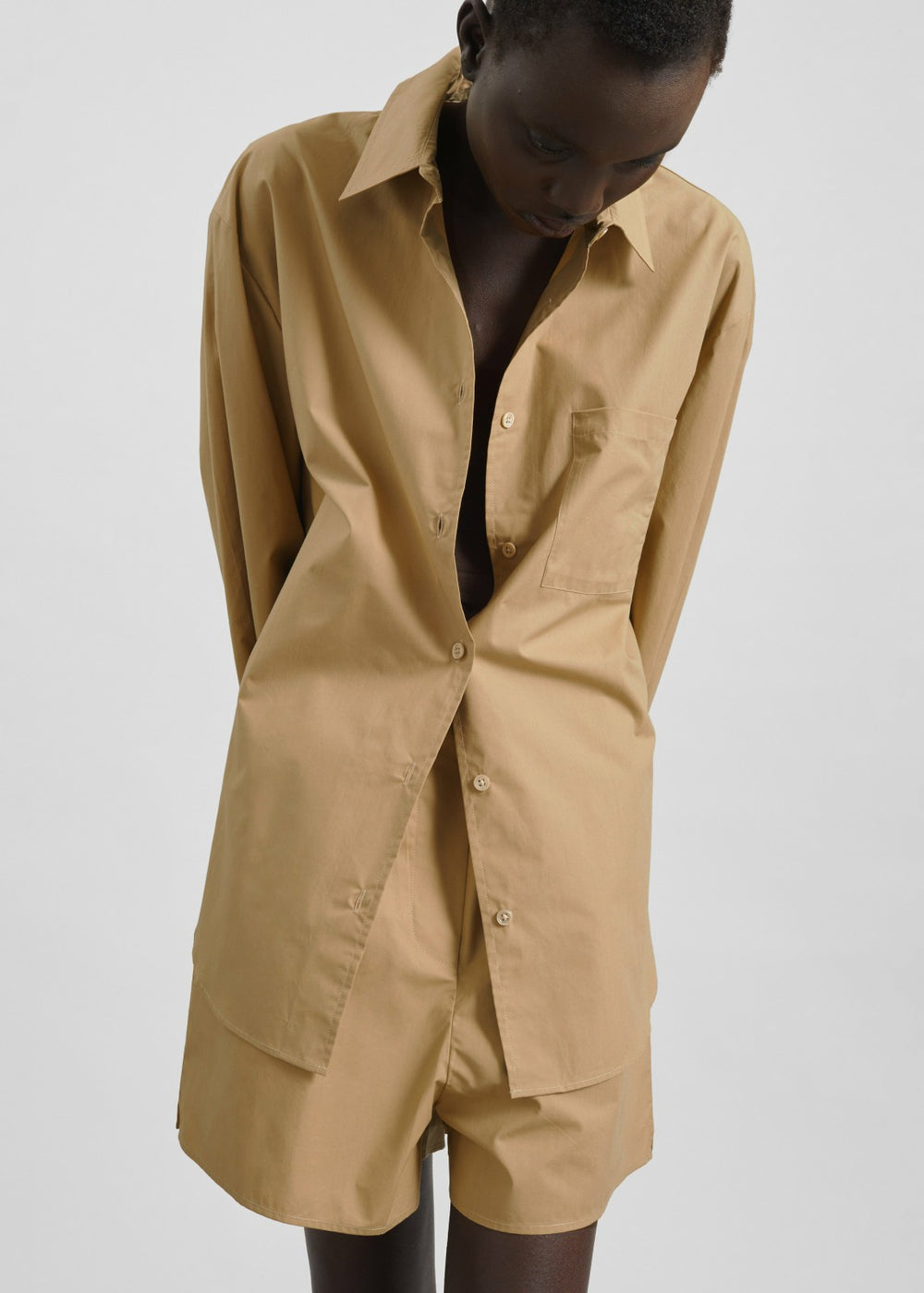 Lui Organic Cotton Shirt - Sahara