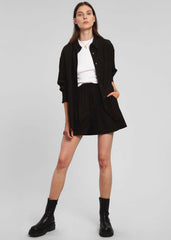 Lui Organic Cotton Boxer Short - Black