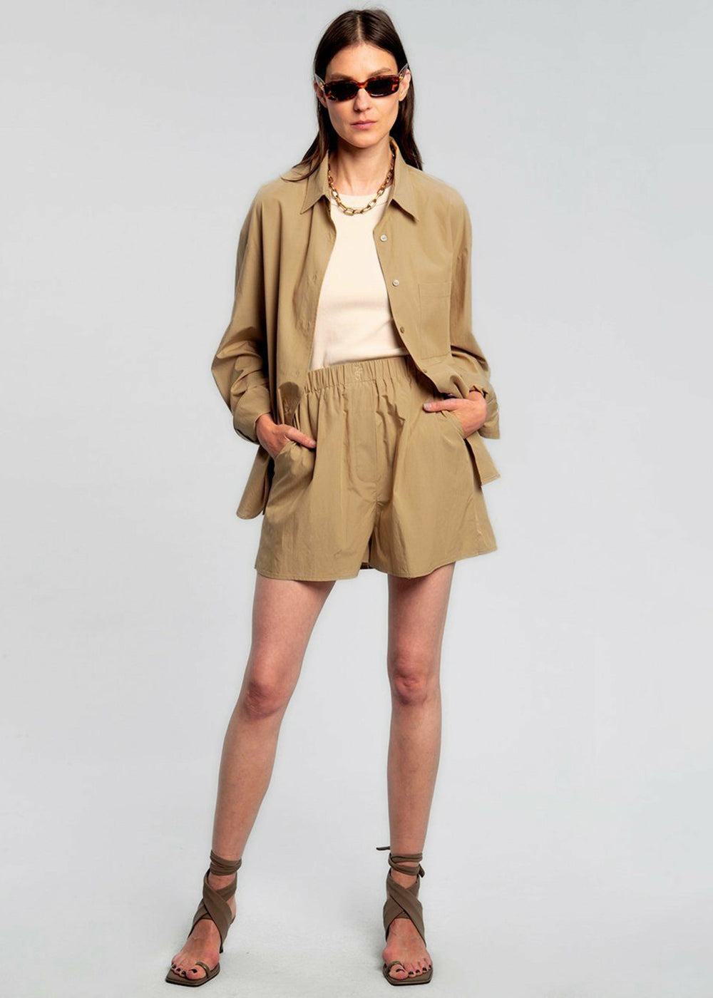 Lui Organic Cotton Boxer Short - Sahara