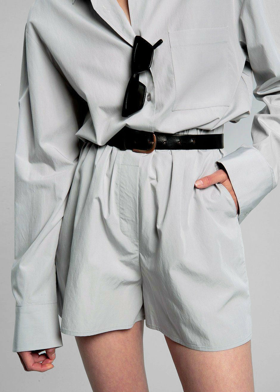 Lui Organic Cotton Boxer Shorts - Ice