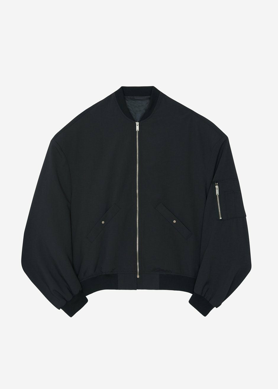 Lumi Bomber Jacket - Black
