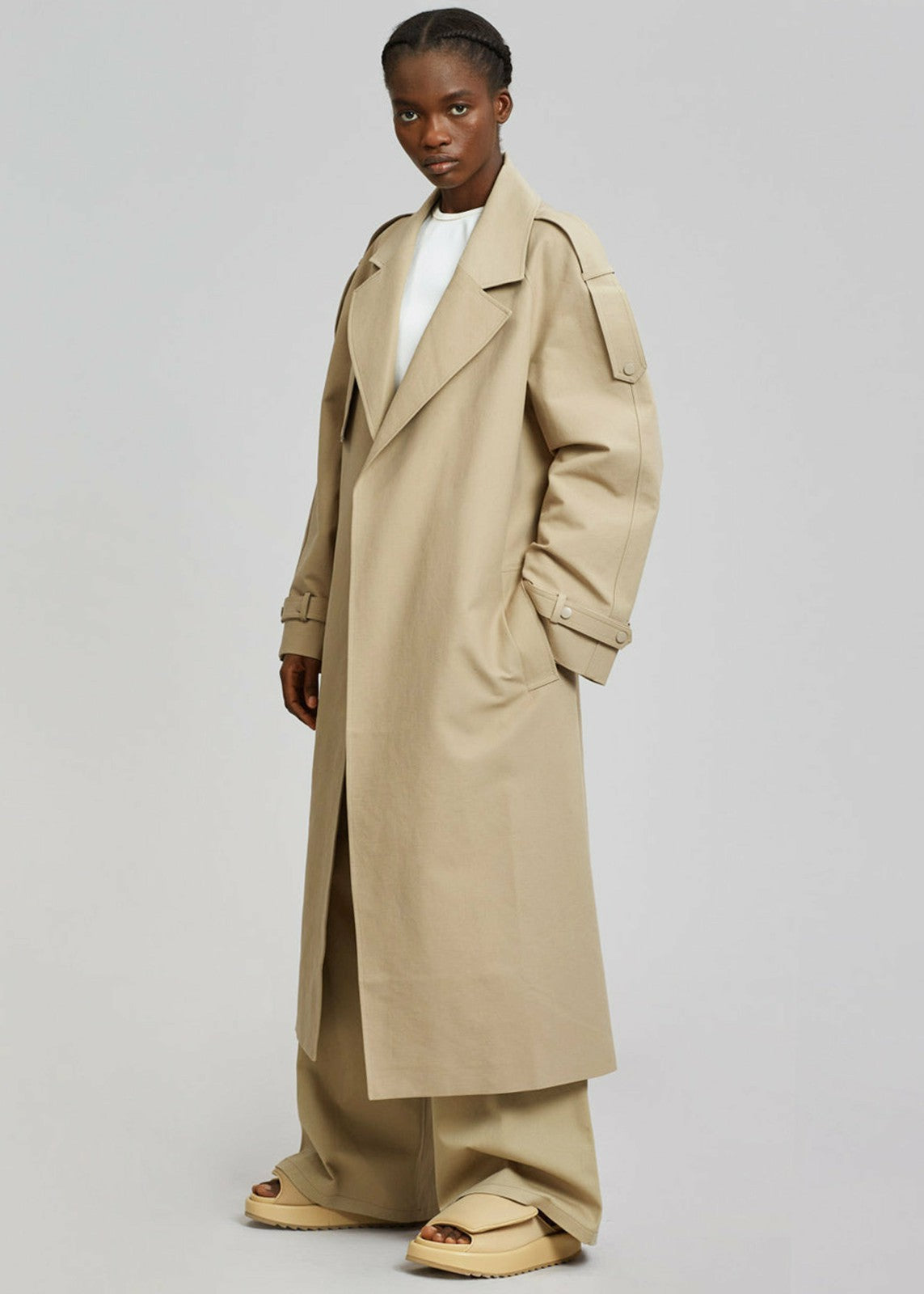 Rhodes Trench Coat - Natural
