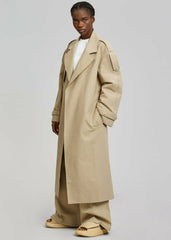 Rhodes Trench Coat - Natural
