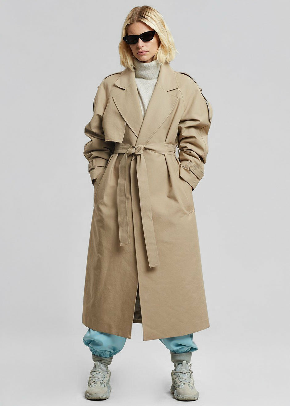 Rhodes Trench Coat - Natural