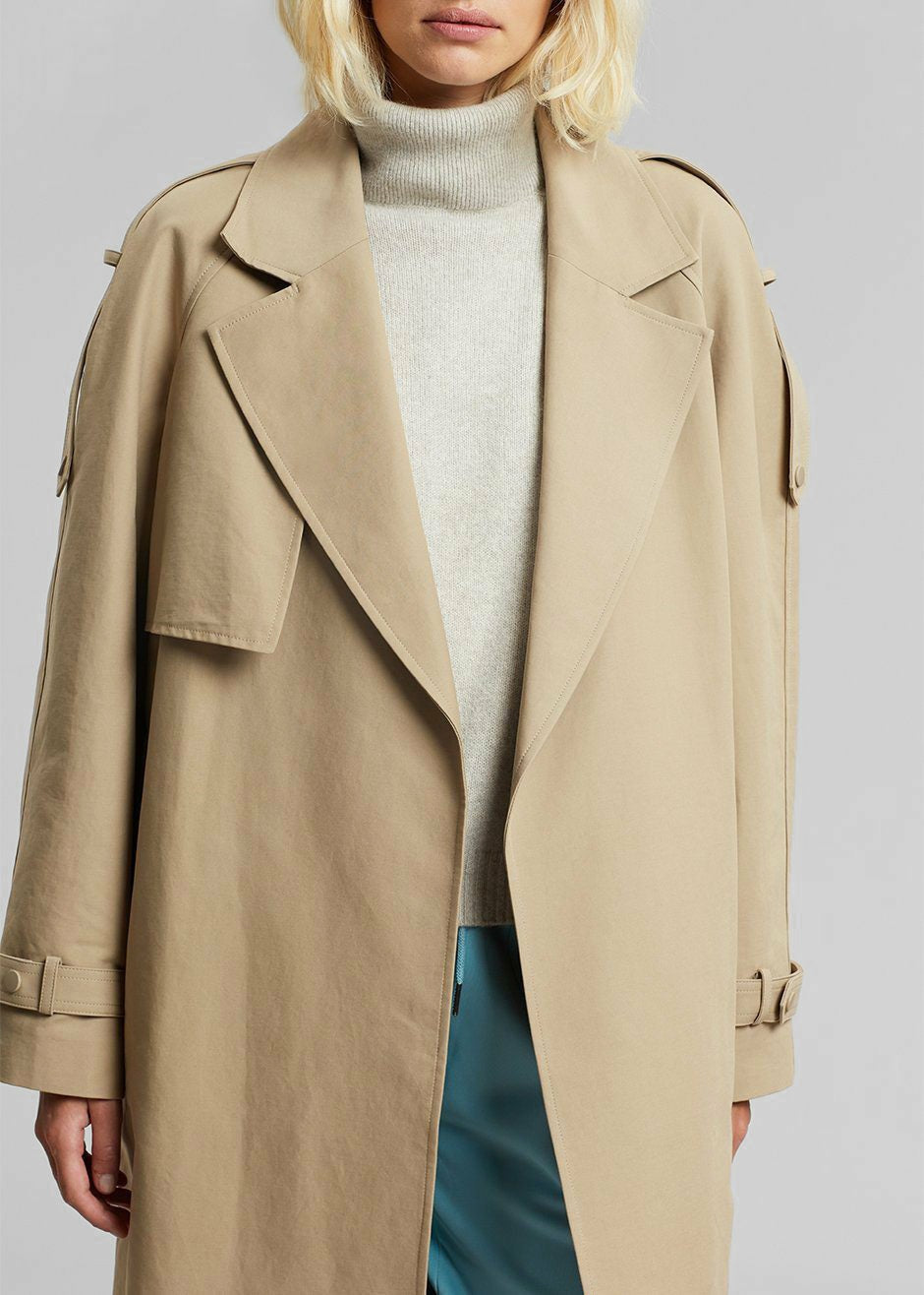 Rhodes Trench Coat - Natural