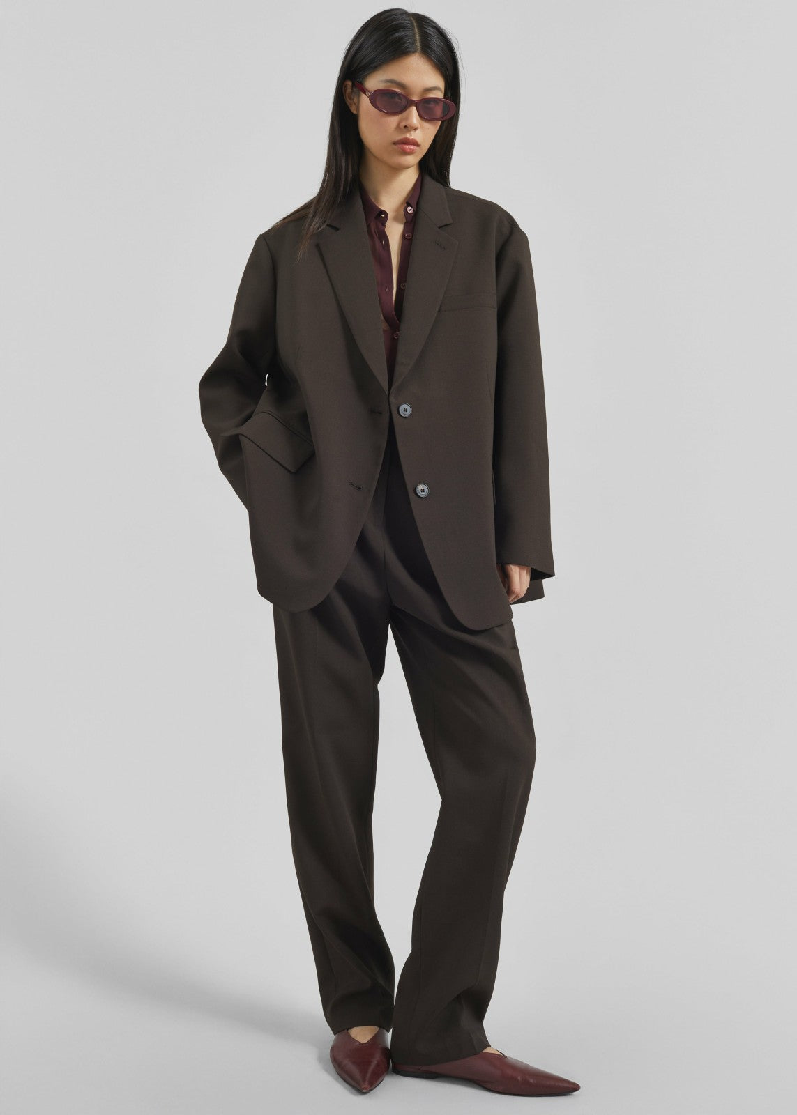 Bea Blazer - Dark Espresso