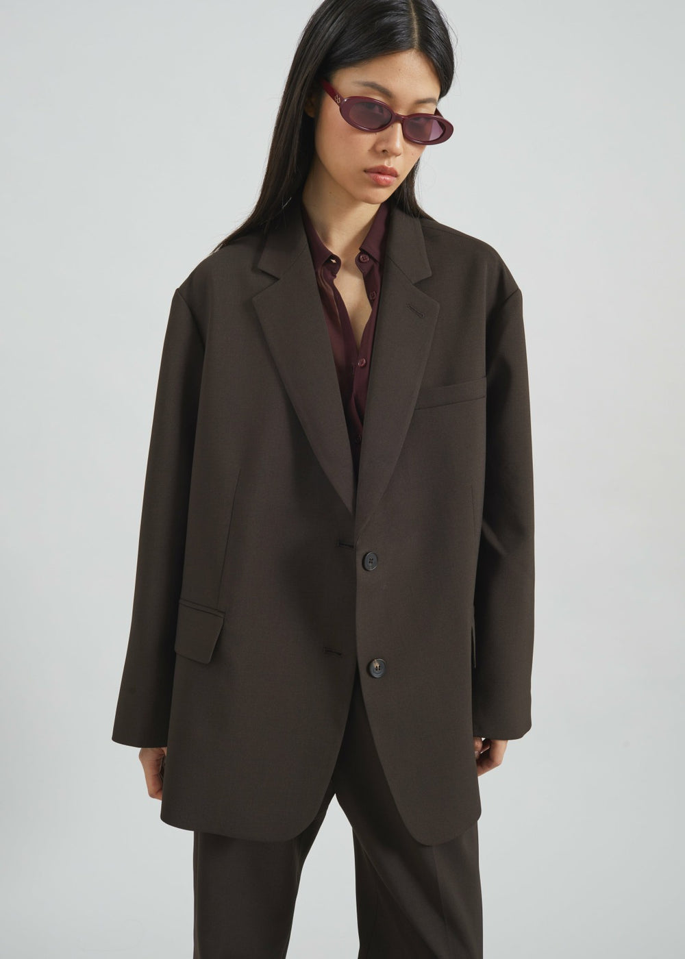 Bea Blazer - Dark Espresso