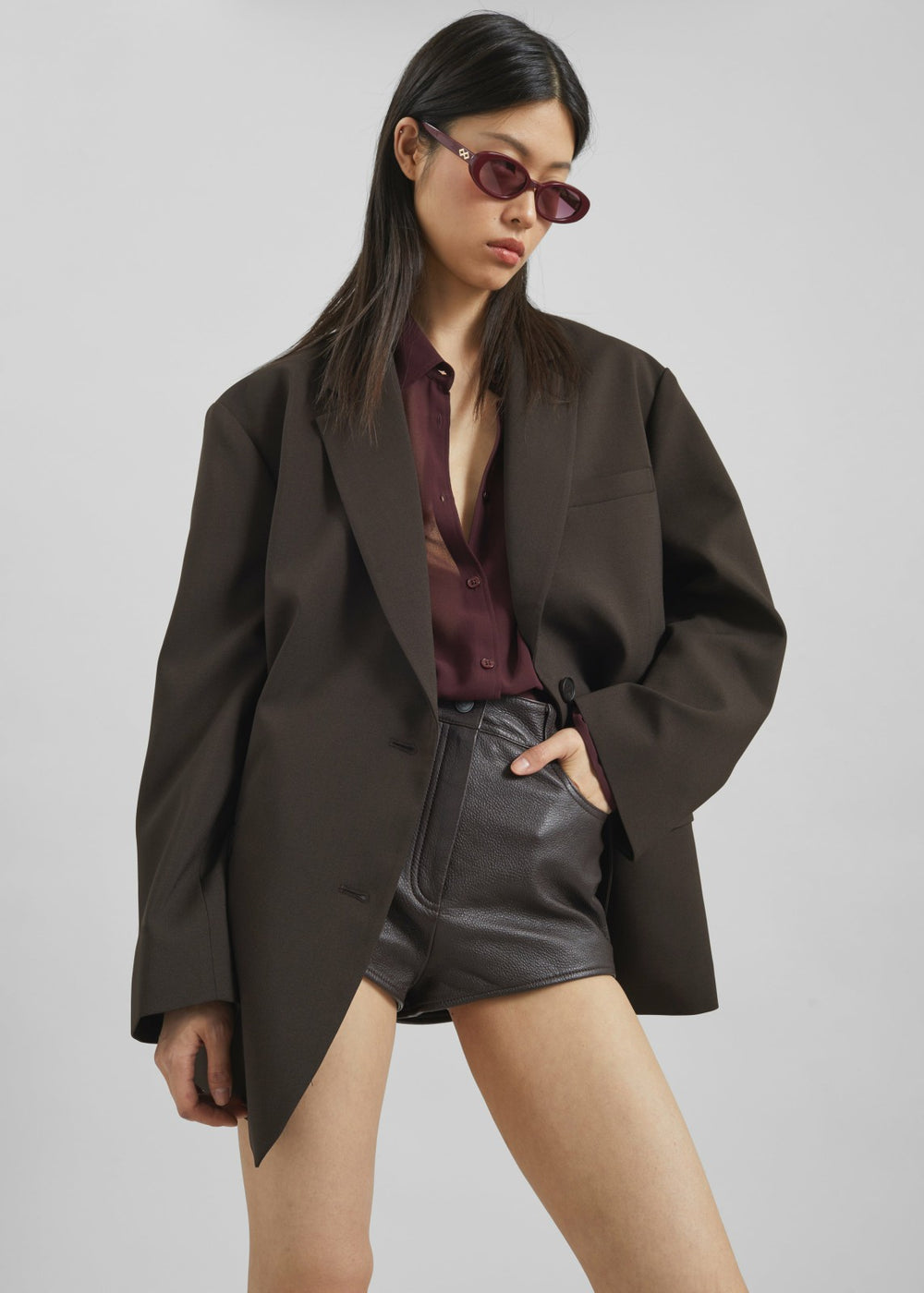 Bea Blazer - Dark Espresso