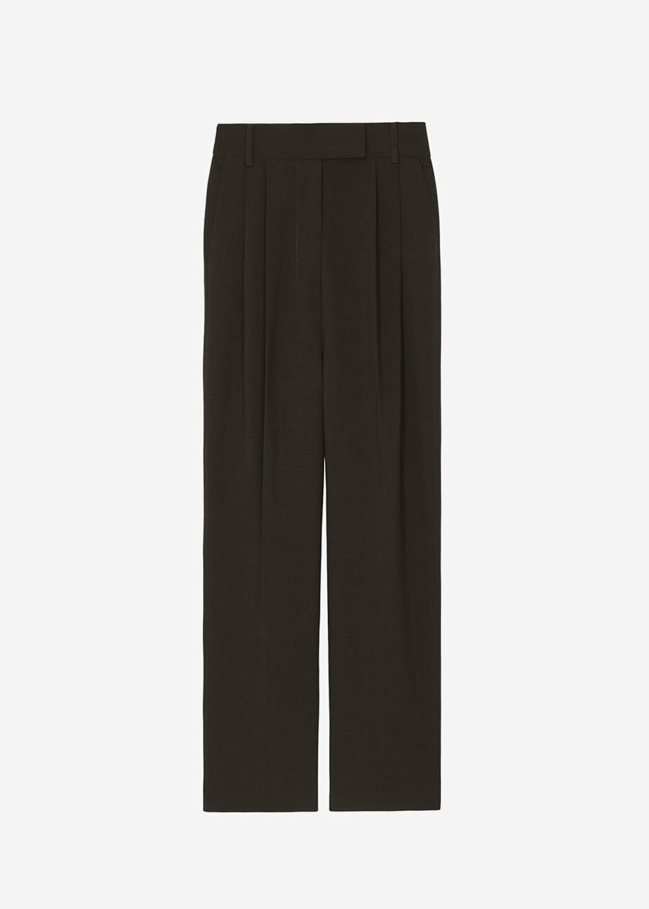 Bea Suit Pants - Dark Espresso