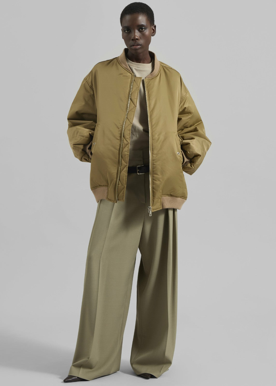 Astra Bomber Jacket - Olive