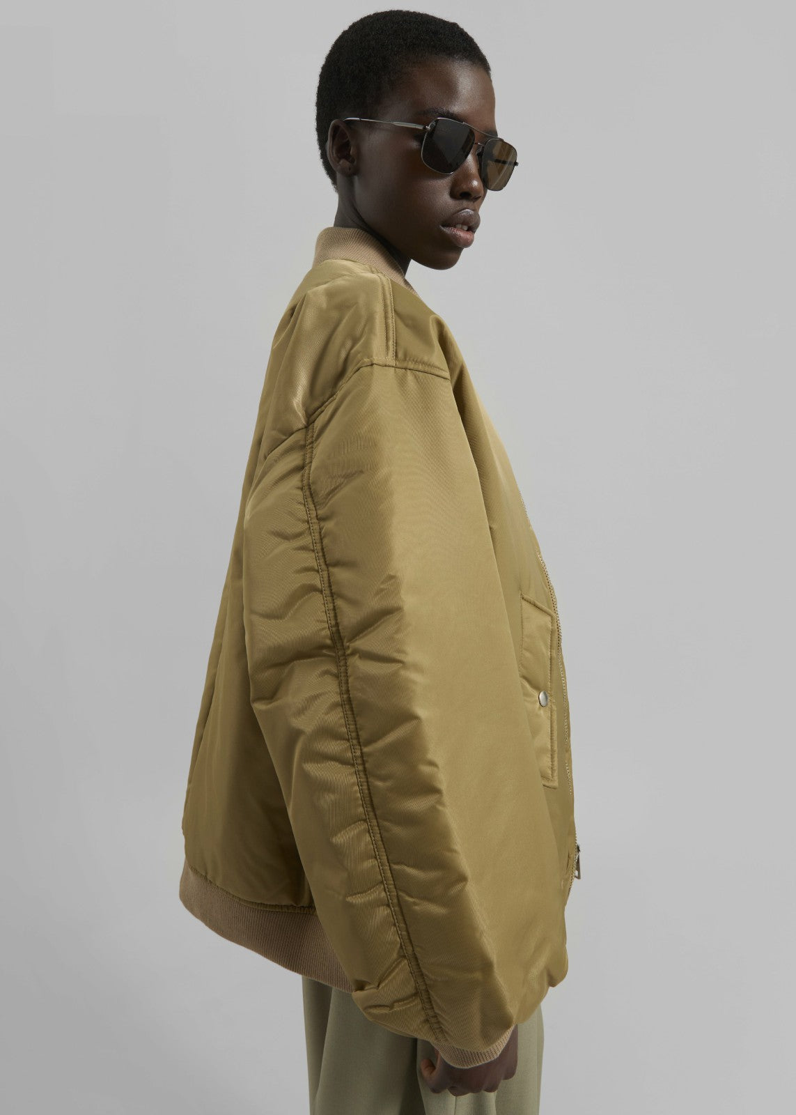 Astra Bomber Jacket - Olive