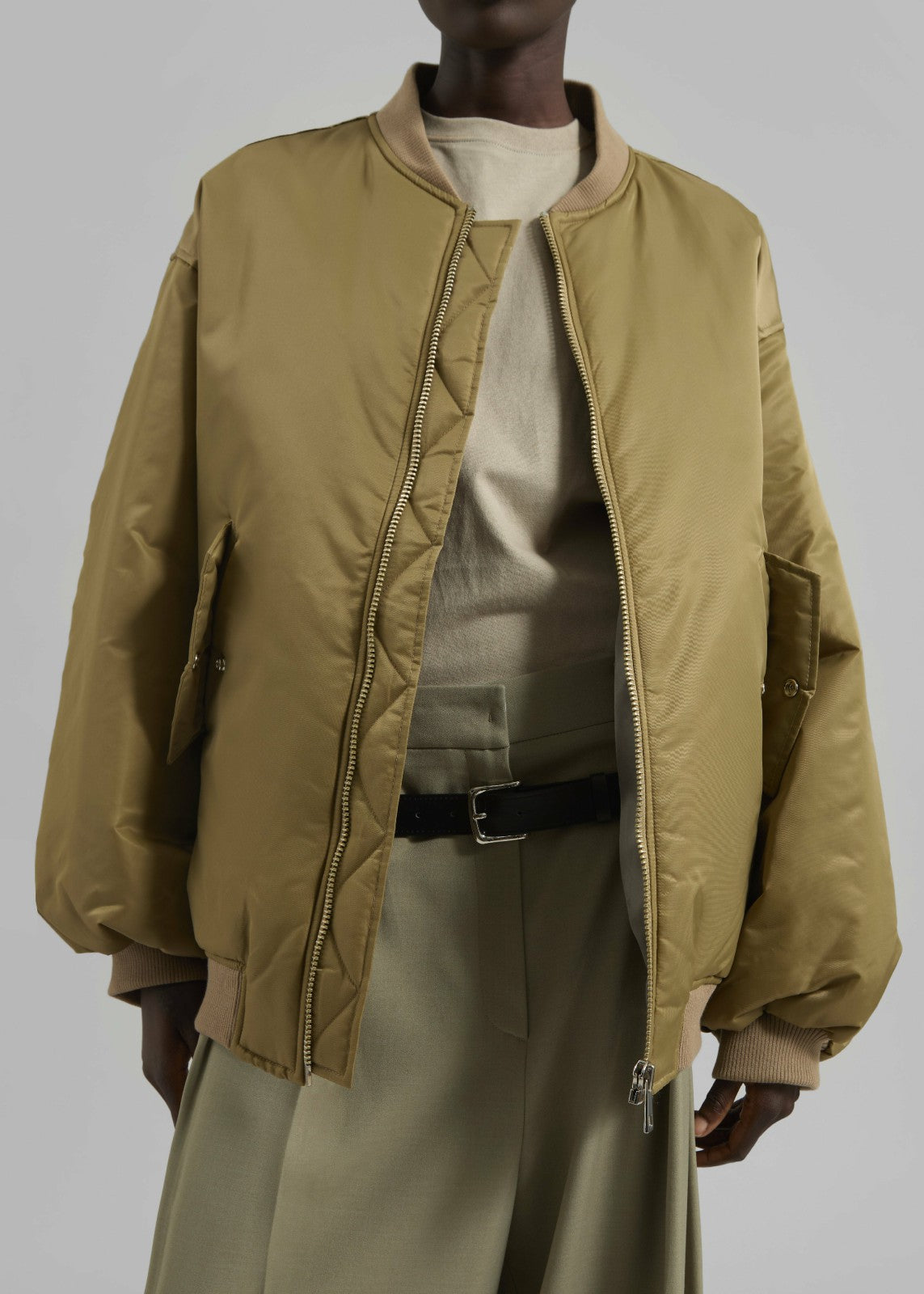 Astra Bomber Jacket - Olive