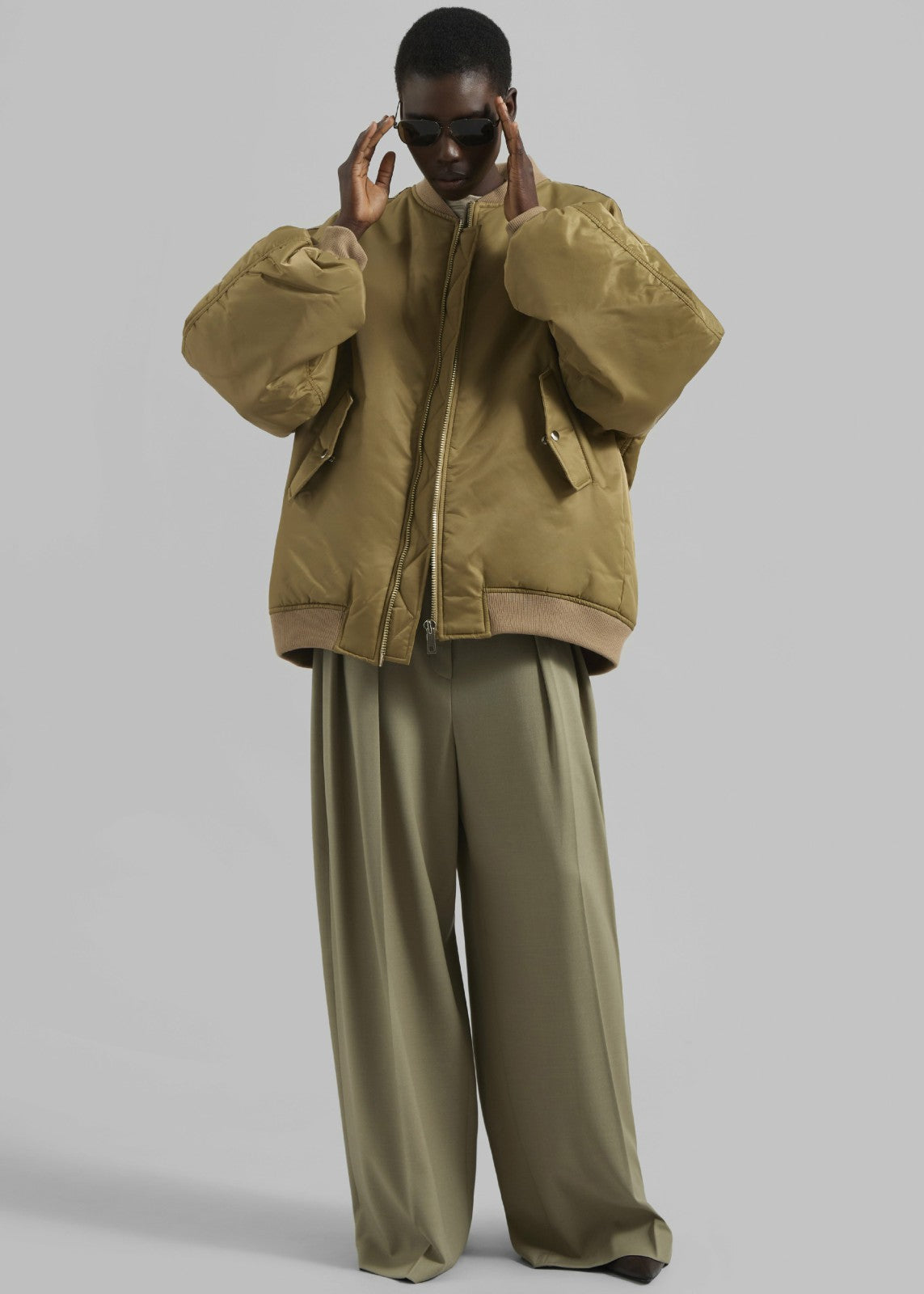 Astra Bomber Jacket - Olive